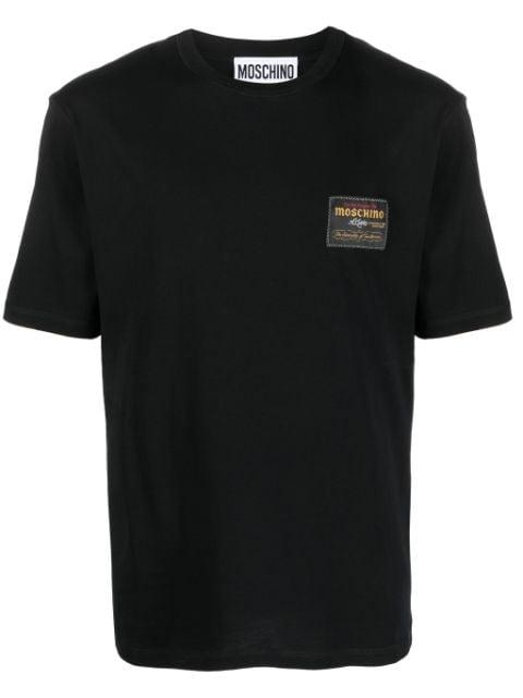 logo-appliqué T-shirt by MOSCHINO