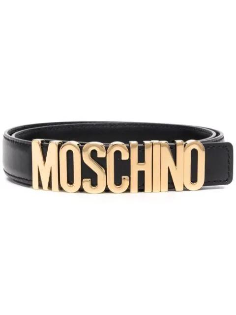 logo-buckle belt by MOSCHINO