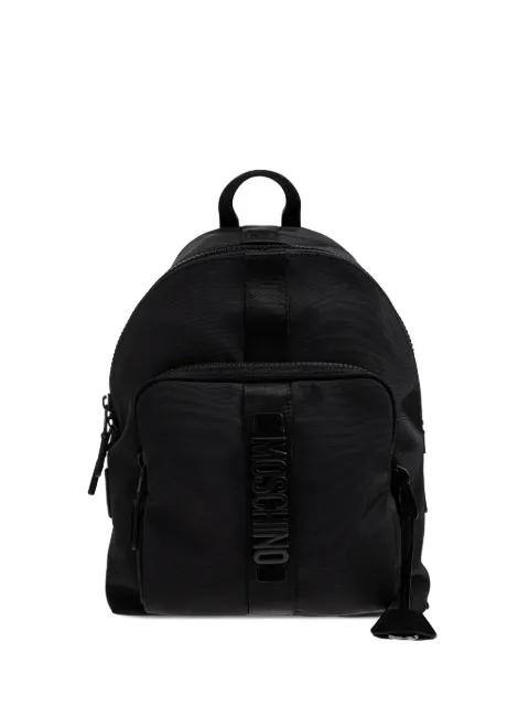 logo-detail backpack by MOSCHINO
