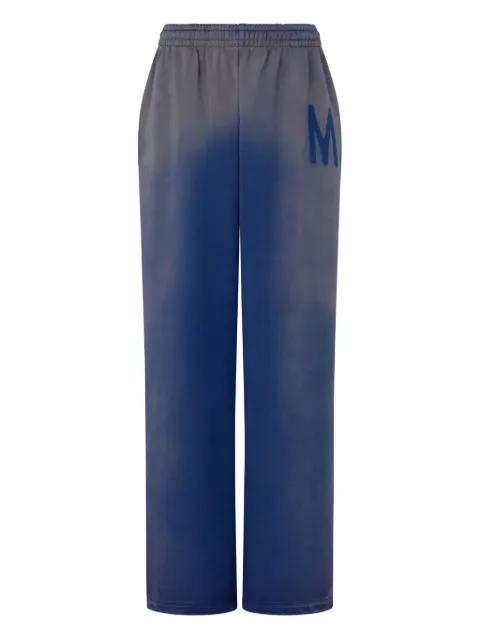 logo-detail ombre-effect track pants by MOSCHINO