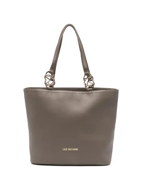 logo-detail shoulder bag by MOSCHINO