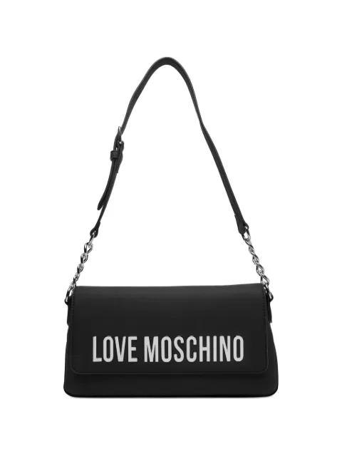 logo-detail shoulder bag by MOSCHINO