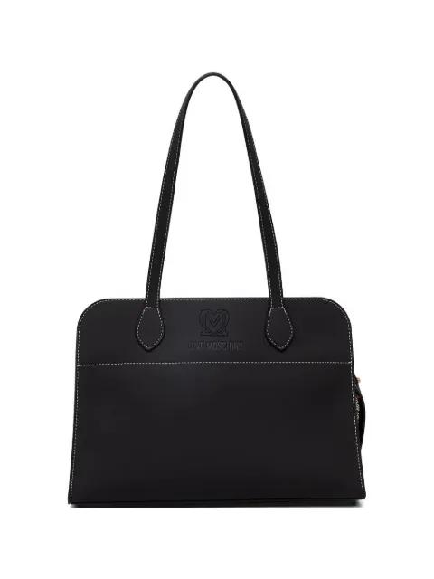 logo-detail tote bag by MOSCHINO