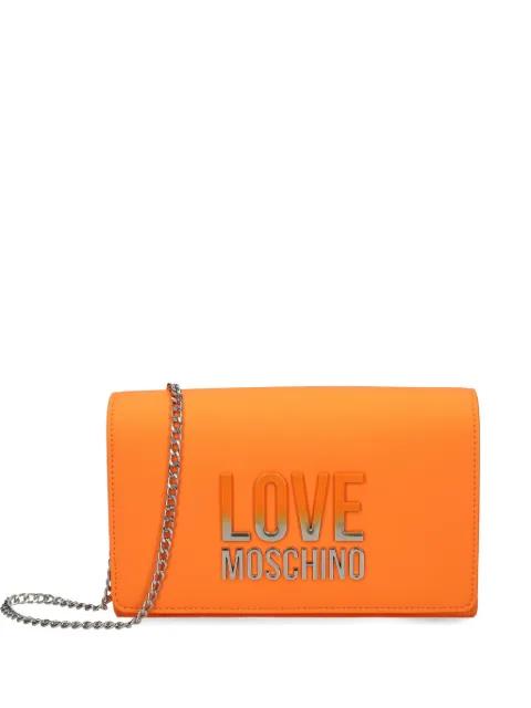 logo-embellished crossbody bag by MOSCHINO
