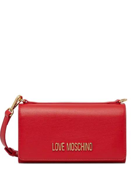 logo-lettering cross body bag by MOSCHINO