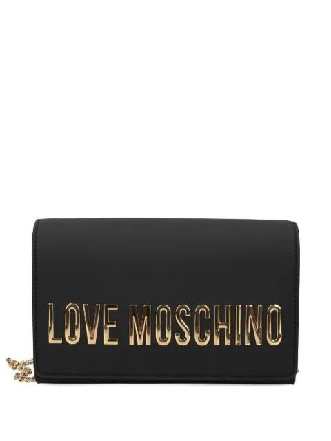 logo-lettering cross body bag by MOSCHINO