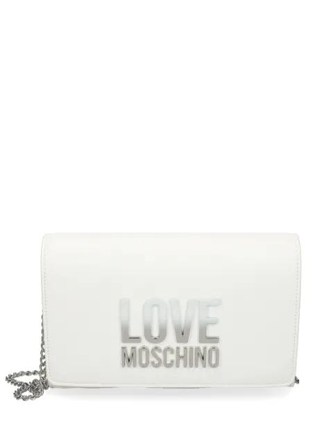 logo-lettering crossbody bag by MOSCHINO