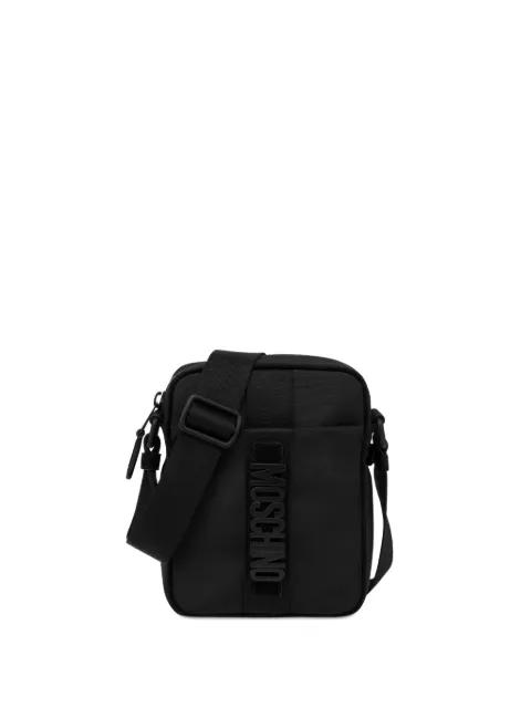logo lettering messenger bag by MOSCHINO