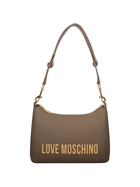 logo lettering shoulder bag by MOSCHINO