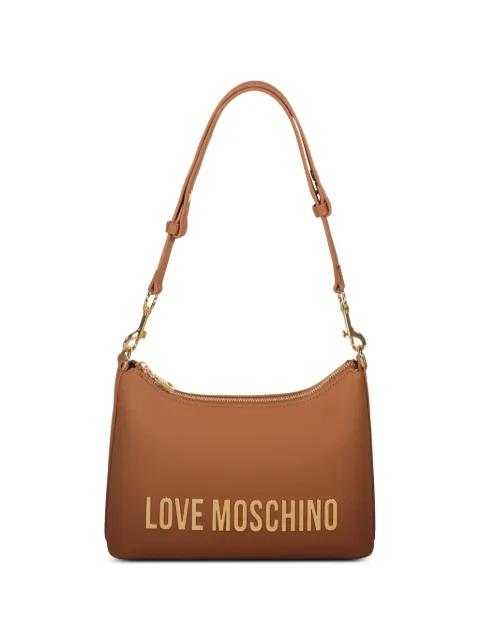logo lettering shoulder bag by MOSCHINO