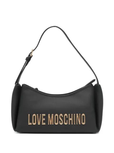 logo-lettering shoulder bag by MOSCHINO