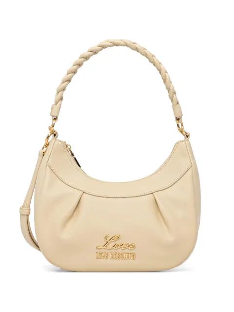 logo-lettering shoulder bag by MOSCHINO