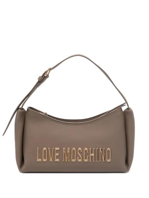 logo-lettering shoulder bag by MOSCHINO