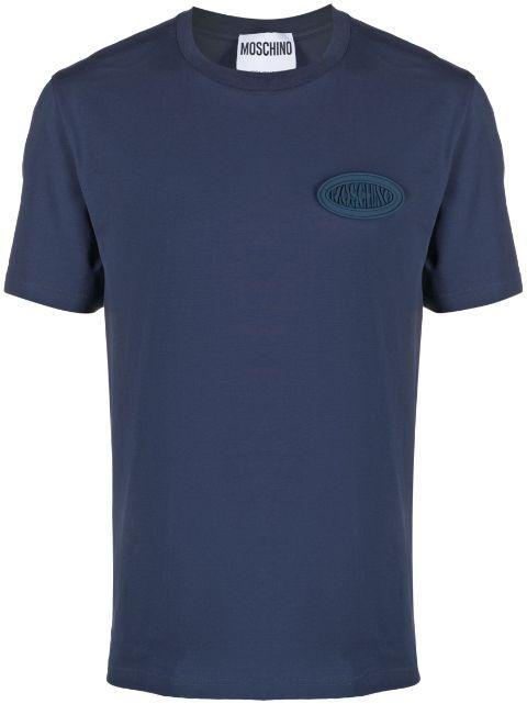 logo-plaque T-shirt by MOSCHINO