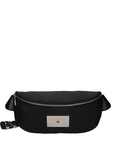 logo-plaque belt bag by MOSCHINO