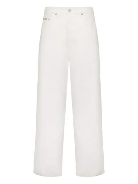 logo-plaque jeans by MOSCHINO