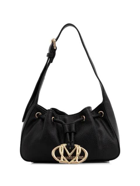 logo-plaque shoulder bag by MOSCHINO