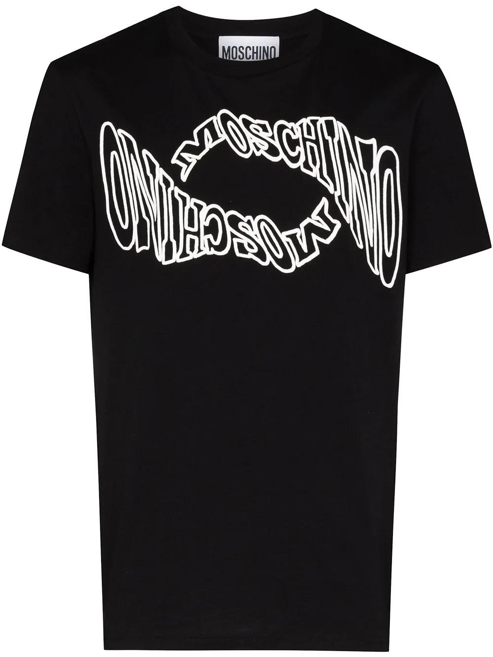 logo-print T-shirt by MOSCHINO