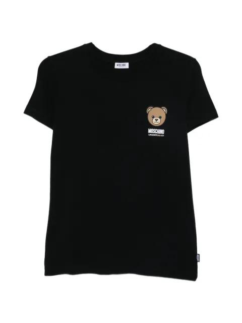 logo-print T-shirt by MOSCHINO