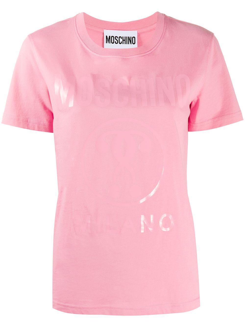 logo-print T-shirt by MOSCHINO