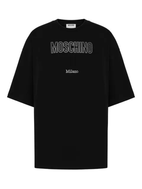logo-print T-shirt by MOSCHINO