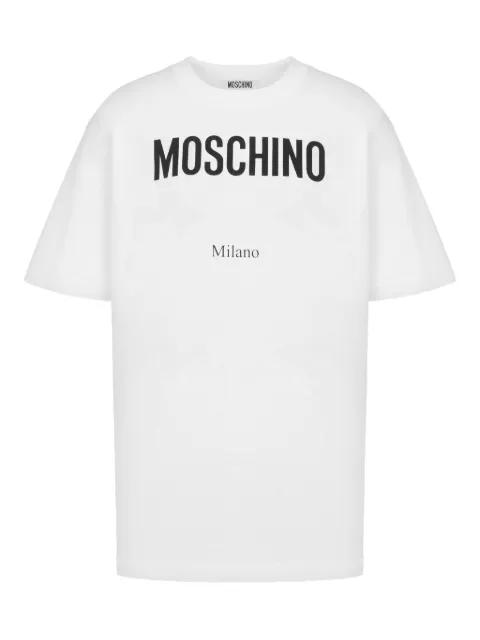 logo-print T-shirt by MOSCHINO