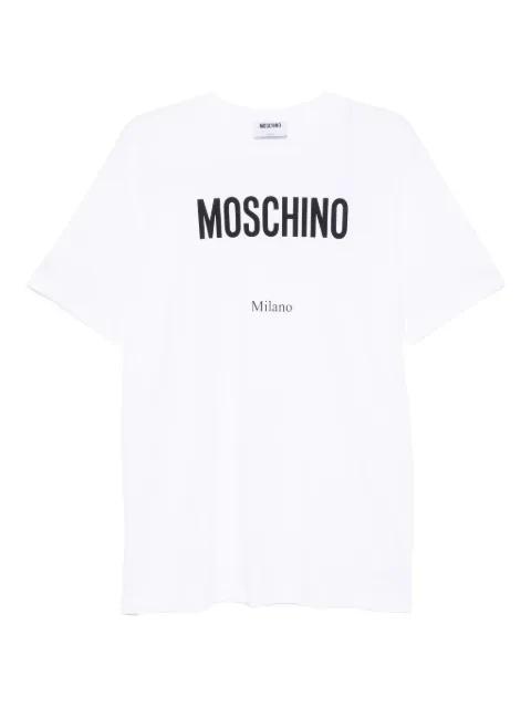 logo-print T-shirt by MOSCHINO