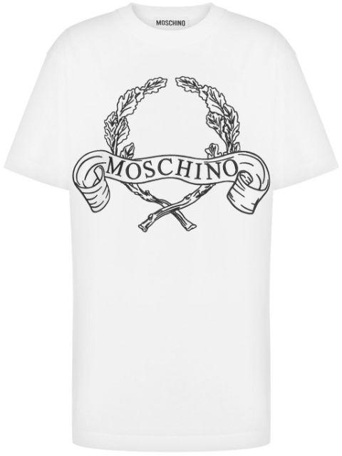 logo-print T-shirt by MOSCHINO