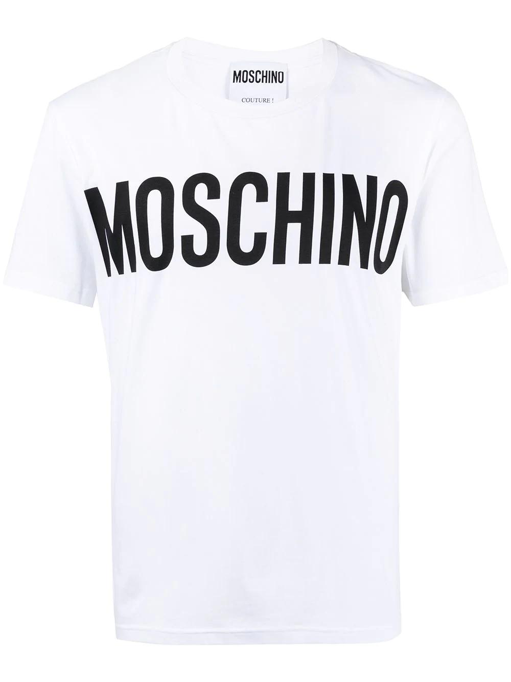 logo print T-shirt by MOSCHINO