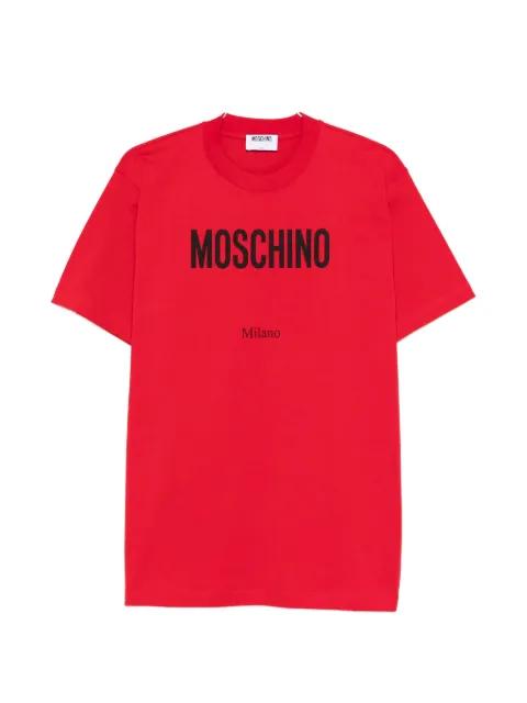 logo-print T-shirt by MOSCHINO