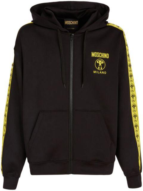 logo-print hoodie by MOSCHINO
