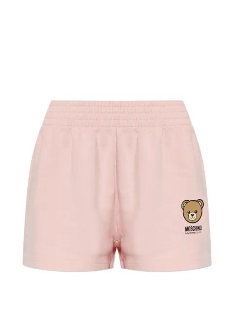 logo-print shorts by MOSCHINO