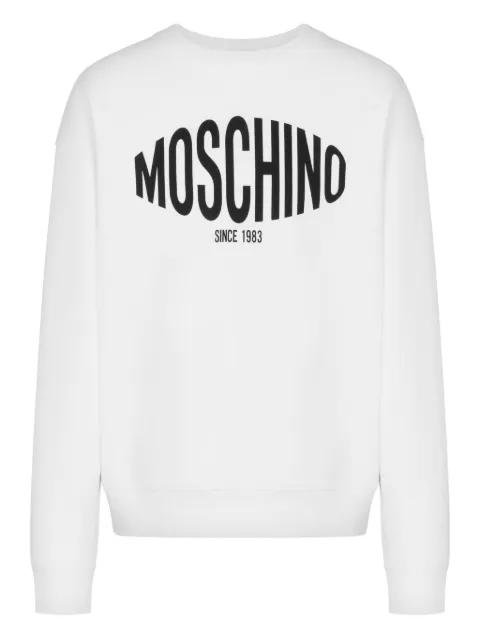 logo-print sweatshirt by MOSCHINO