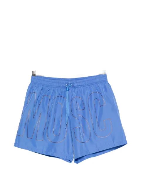 logo-print swim shorts by MOSCHINO