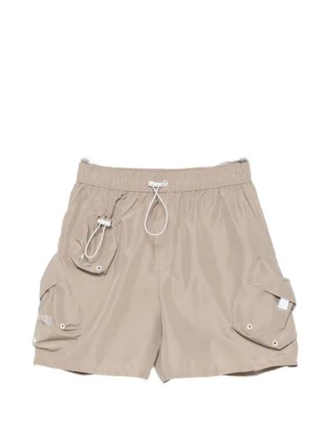 logo-print swim shorts by MOSCHINO