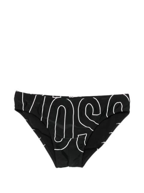 logo-print swim trunks by MOSCHINO