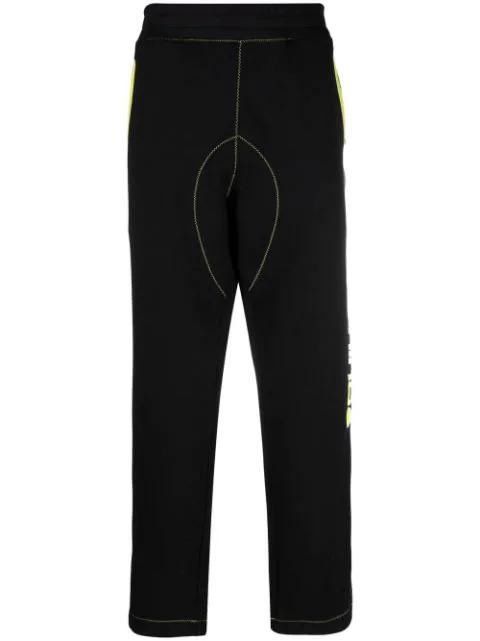 logo-print track pants by MOSCHINO