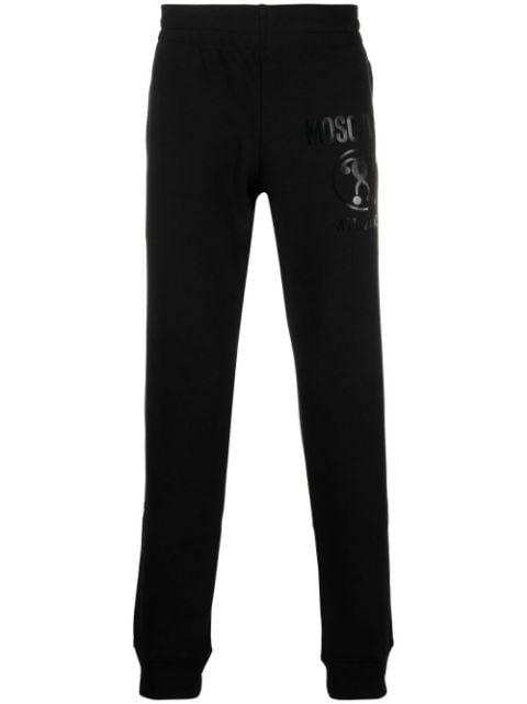 logo-print track pants by MOSCHINO