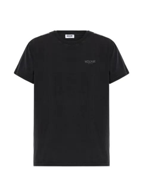 logo-tape T-shirt by MOSCHINO