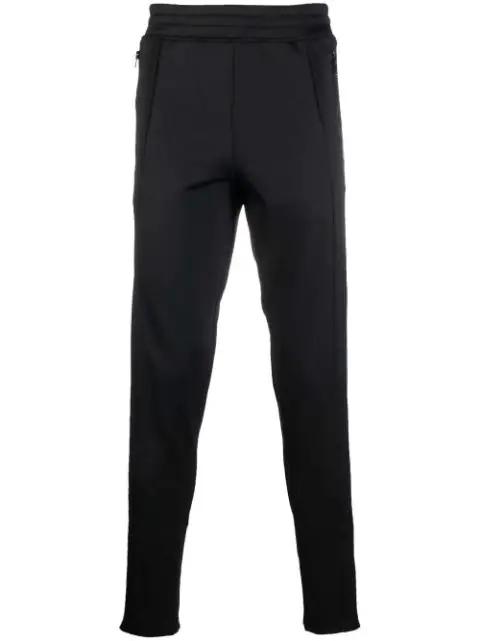logo-tape track pants by MOSCHINO