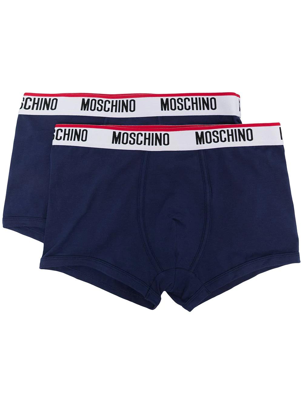logo waistband boxers by MOSCHINO