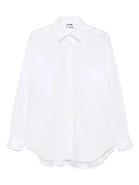 long-sleeved button-up shirt by MOSCHINO