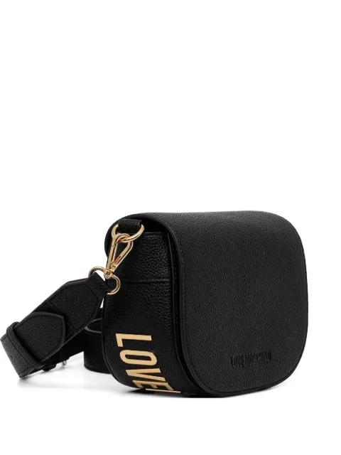 mini logo-lettering satchel by MOSCHINO