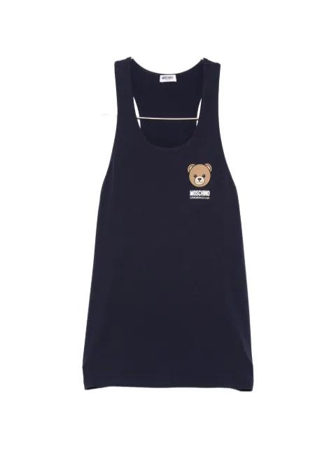 motif vest by MOSCHINO