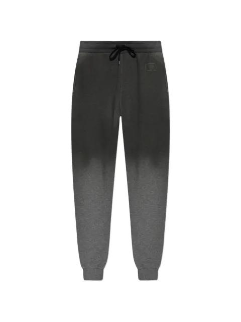 ombré logo track pants by MOSCHINO
