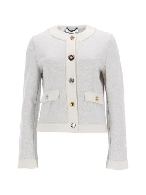 patch-pocket cardigan by MOSCHINO