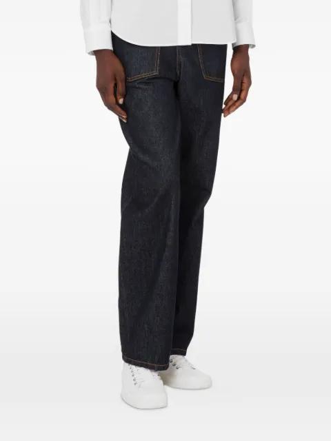 patch-pocket denim jeans by MOSCHINO