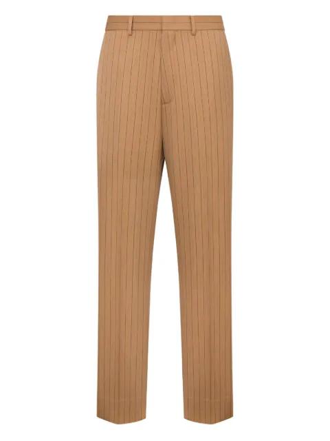 pinstriped tailored trousers by MOSCHINO