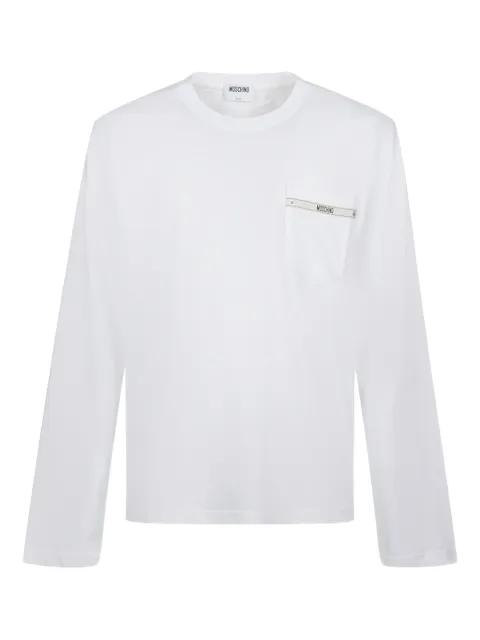pocket long-sleeve T-shirt by MOSCHINO