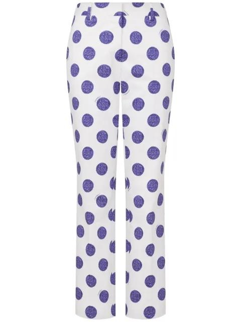 polka-dot trousers by MOSCHINO